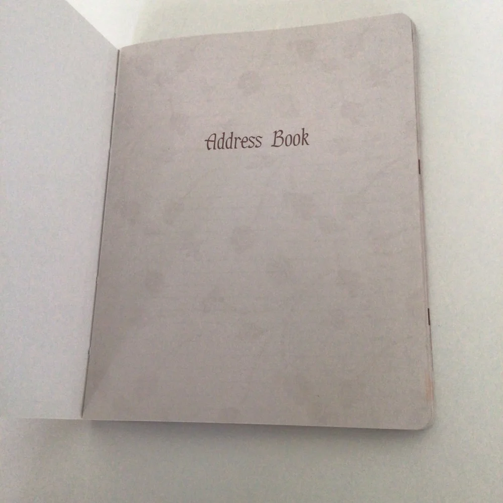 ADDRESS BOOK NWOT